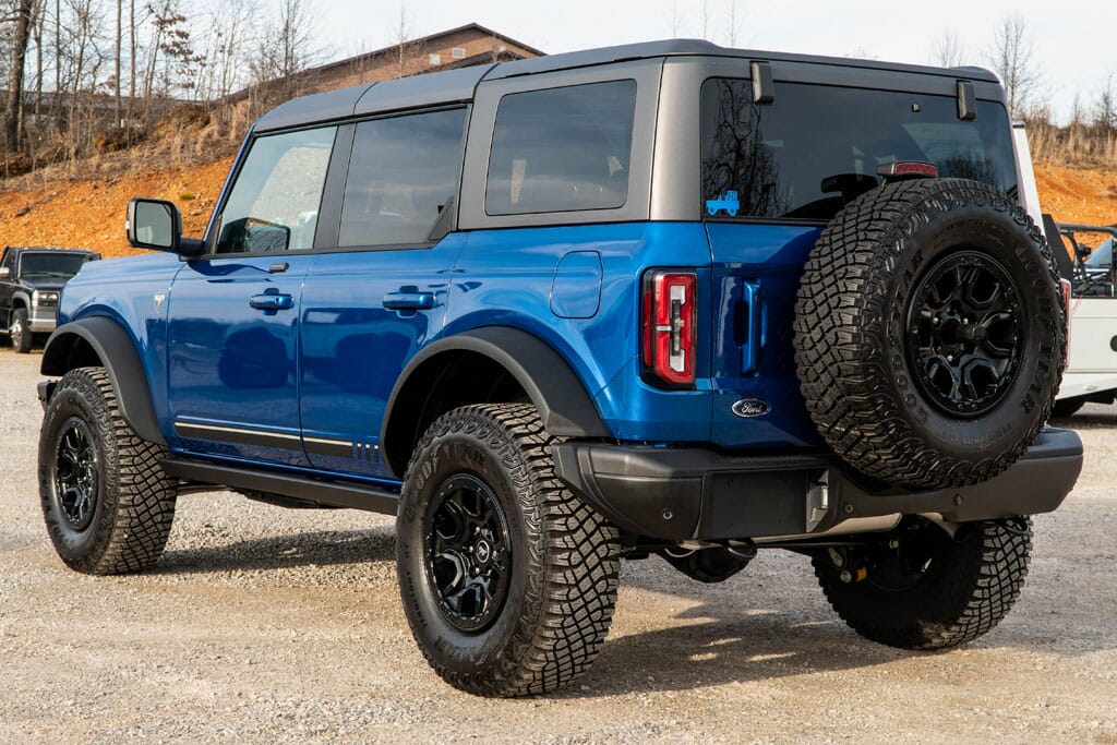 2021 Ford Bronco Advanced 4x4 First Edition Lightning Blue Metallic 4 Door for sale